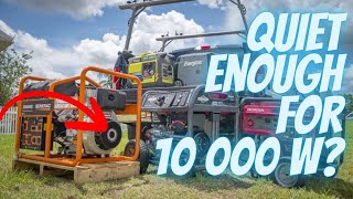 Top 5 Quietest amp Reliable 10000 Watt Generators [upl. by Fillian]