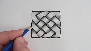 How to Draw a Celtic Knot Step by Step [upl. by Hanover]