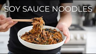 WOW These are some tasty Cantonese Style Soy Sauce Noodles [upl. by Ainnek]