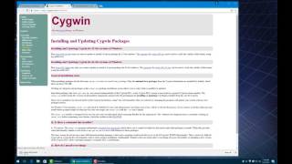 Install Python 3 and Cygwin on PC [upl. by Appleby]