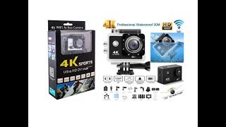 4K Sports Ultra HD DV Camera With Wifi I Unboxing and Footage Review I 4K Video Test I [upl. by Llemaj916]