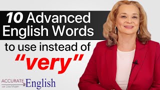 Ten Advanced English Words for More Fluent Speech [upl. by Aicinoid423]