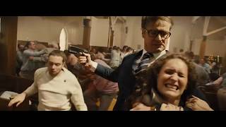 Kingsman The Secret Service  Church Fight [upl. by Codd834]