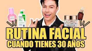 Rutina Facial Para Cuando Tienes 30 Años De Edad [upl. by Leunamnauj]