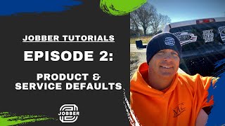 JOBBER TUTORIALS Ep 2  Setting up Product amp Service defaults [upl. by Nosnorb264]