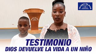 Testimonio Dios devuelve la vida a un niño por medio de una visión con Hna María Luisa Piraquive [upl. by Crowell]