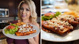 How to Make Authentic Red Enchiladas [upl. by Willock]