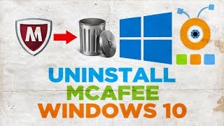 How to Uninstall McAfee Antivirus from Windows 10 [upl. by Nairim]