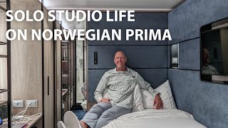 Norwegian Prima Studio Cabin Tour Studio Lounge Too [upl. by Gerge609]