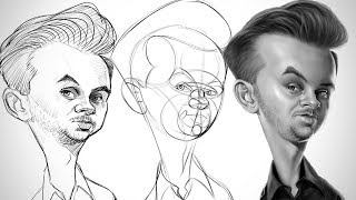 Process for Successful Drawings  Caricature Essentials [upl. by Ybanrab]