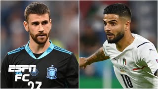 Previewing the Euro 2020 semifinal between Italy vs Spain  ESPN FC [upl. by Aneroc540]