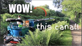 68 Beginner Narrowboat Adventure Continues on the English Canal Why This Canal is Amazing [upl. by Akimik]