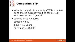 Yield to Maturity YTM Calculation [upl. by Lancelle894]