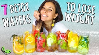 7 DETOX WATERS FOR WEIGHT LOSS💦Yovana [upl. by Bonnette793]