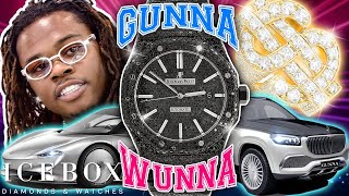 Gunna Talks Cars amp More While Jewelry Shopping at Icebox [upl. by Nnairak]