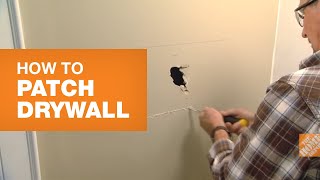 Drywall Repair Learn How To Patch Drywall [upl. by Vish]