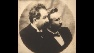 1895  First Films Screenings in History  FRANCE  PARIS  The Lumiere Brothers [upl. by Sinnek345]