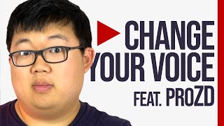 Voice Actor Shares Secrets To Changing Your Voice ft ProZD [upl. by Esdras]