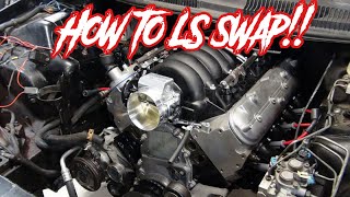 HOW TO LS SWAP ANY VEHICLE LS Swap Basics and Cost [upl. by Torto890]