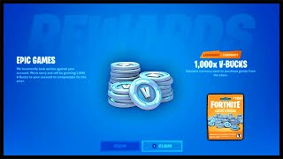 REDEEM THE 13500 VBUCKS CODE IN FORTNITE [upl. by Saw]