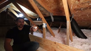 How To Install A Exhaust Fan DIY [upl. by Noid]