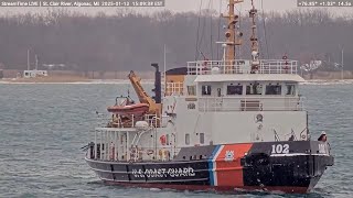 USCGC Bristol Bay at Algonac 11325 [upl. by Tehr]