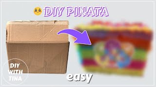 📦 How to make the easiest piñata [upl. by Dori]