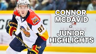 Connor McDavid Junior Highlights [upl. by Abner178]