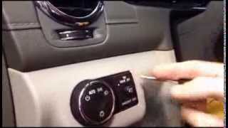 How to activate the quotdome lightquot feature in your Buick or GMC [upl. by Leckie832]