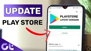 How To Manually Update Google Play Store on Android To Latest Version  Guiding Tech [upl. by Sabah]