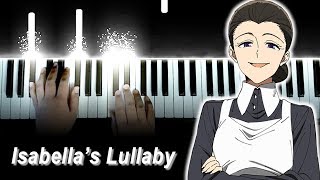 Yakusoku no Neverland Episode 12 Finale OST  Main Theme  quotIsabella’s Lullabyquot Piano [upl. by Margit521]