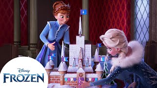 What are Anna and Elsas Holiday Traditions  Frozen [upl. by Erde]