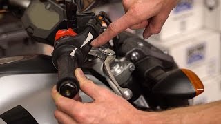 How To Adjust Your Motorcycle Throttle Cable  MC Garage [upl. by Perren]