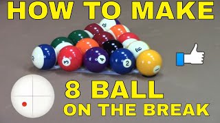 8 Ball On The Break [upl. by Wandis]